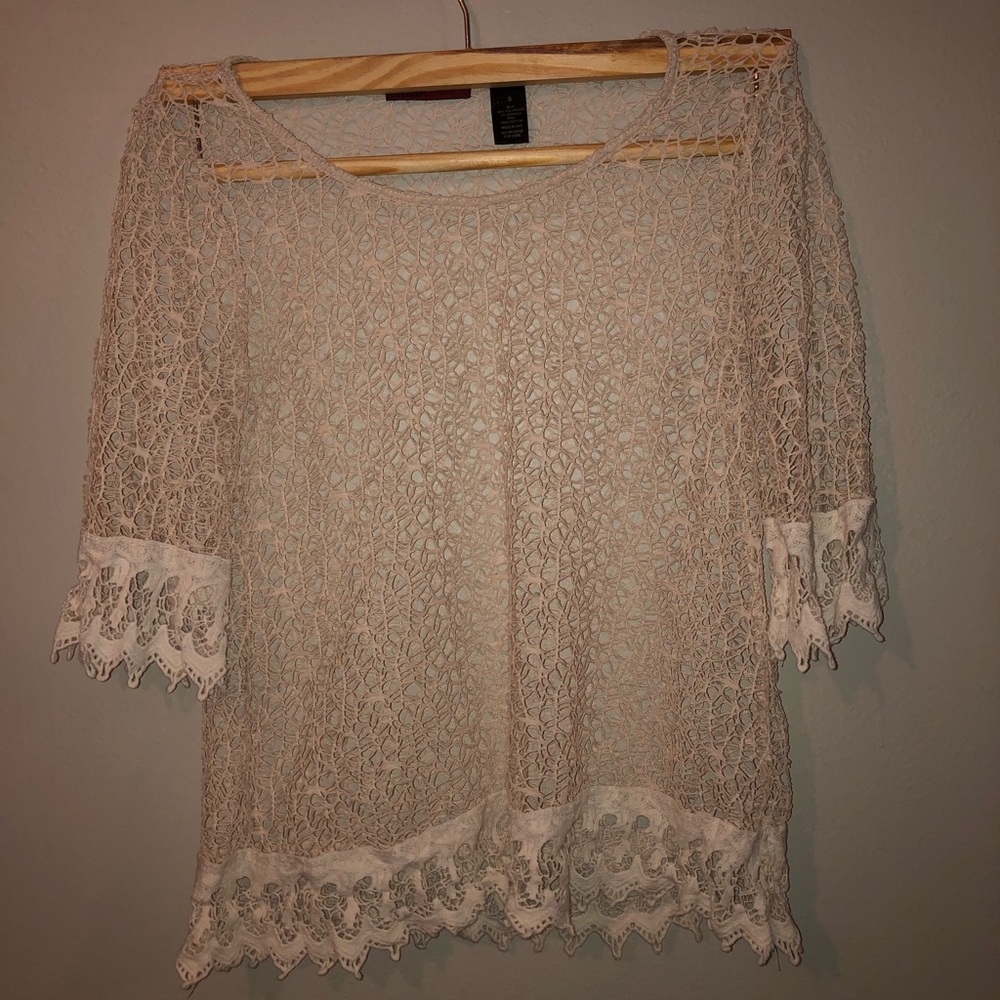 Crocheted 3/4 Sleeve